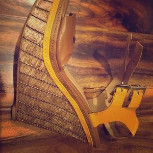 MIA wedges only worn once